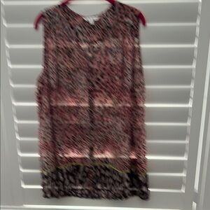 CAbi Animal Print Sleeveless Top